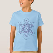 Metatrons Würfel-T-Shirt T-Shirt (Vorderseite)
