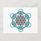 MetatronTGlow Postkarte (Vorderseite)