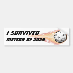 Meteor 2025 Aufkleber Autoaufkleber