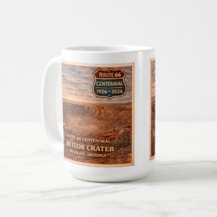 Meteor Crater Winslow Arizona 66 Kaffeetasse