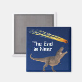 Meteor Dinosaurier End liegt in der Nähe des Desas Magnet (Vorderseite/Rückseite)