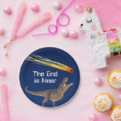 Meteor Dinosaurier End liegt in der Nähe des Desas Pappteller (Party)