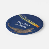 Meteor Dinosaurier End liegt in der Nähe des Desas Pappteller (Schrägansicht)