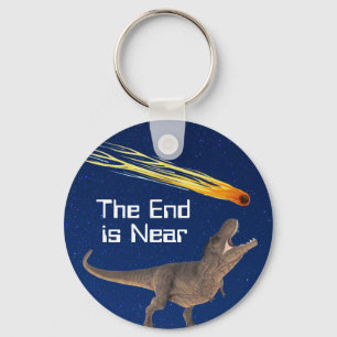 Meteor Dinosaurier End liegt in der Nähe des Desas Schlüsselanhänger