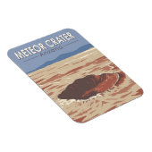 Meteor Krater Arizona Kunstvoll wandern im Val Pio Magnet (Rechte Seite)