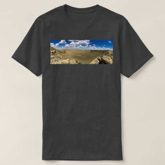 Meteor-Krater T-Shirt (Design vorne)