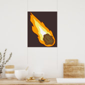 Meteor Poster (Küche)