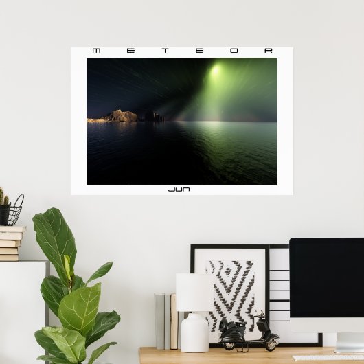 Meteor Poster (Heimbüro)