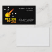 Meteor Visitenkarte (Vorne/Hinten)