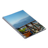 Meteora Greece Balcony Notebook Notizblock (Rechte Seite)