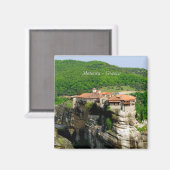Meteora - Greece Magnet (Vorderseite/Rückseite)