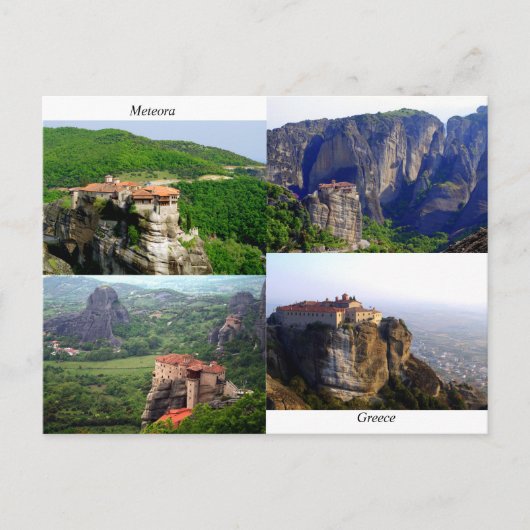 Meteora - Greece Postkarte (Vorderseite)