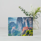 Meteora, Griechenland Folien Feiertagspostkarte (Stehend vorne)