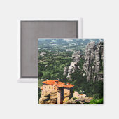 Meteora Griechenland Magnet (Vorderseite/Rückseite)