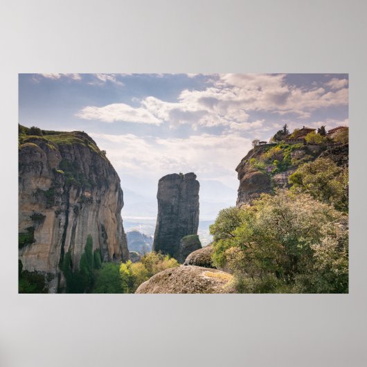 Meteora, Griechenland Poster (Vorne)