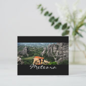 Meteora Griechenland Postkarte (Stehend Vorderseite)