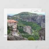 Meteora Kloster 2 Postkarte (Vorne/Hinten)