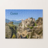 Meteora Klöster, Griechenland Jigsaw Puzzle (Horizontal)