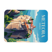Meteora-Klöster Griechenland Magnet (Horizontal)