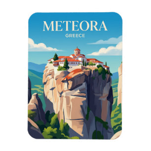 Meteora-Klöster Griechenland Magnet