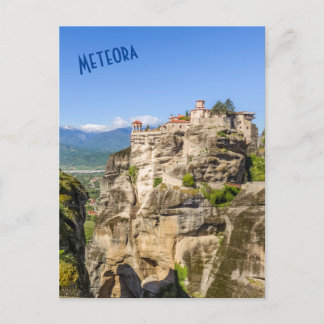 Meteora Klöster, Griechenland Postcard Postkarte