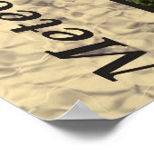 Meteora Rock, Griechenland Foto Poster (Ecke)