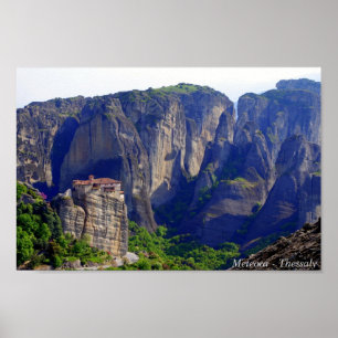 Meteora - Thessaly Poster