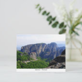Meteora - Thessaly Postkarte (Stehend Vorderseite)