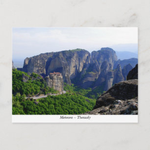 Meteora - Thessaly Postkarte