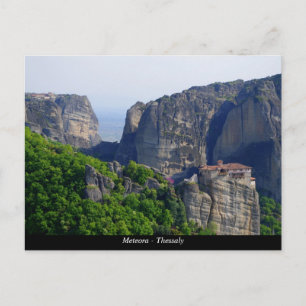 Meteora - Thessaly Postkarte