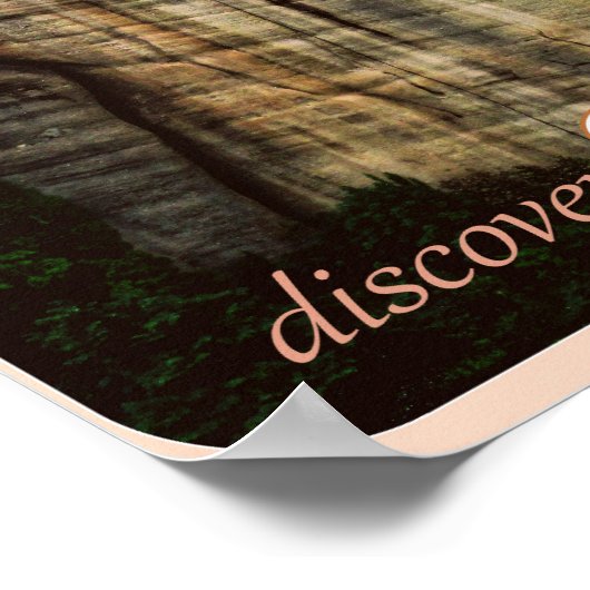 Meteora Travel Poster (Ecke)