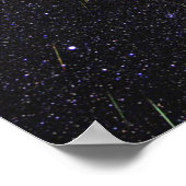 Meteordusche Poster (Ecke)