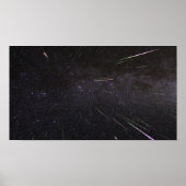 Meteordusche Poster (Vorne)