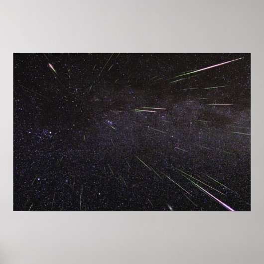 Meteordusche Poster (Vorne)