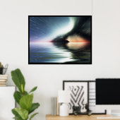 Meteordusche Poster (Heimbüro)