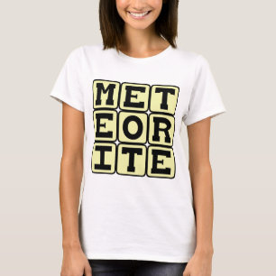 Meteorit, Weltraummüll T-Shirt