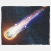 METEORITE FLEECEDECKE (Vorderseite (Horizontal))