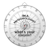 Meteorologe Dartscheibe (vorne)
