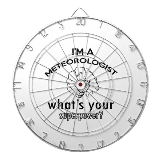 Meteorologe Dartscheibe (vorne)