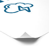 Meteorologe für Luftfahrt Poster (Ecke)