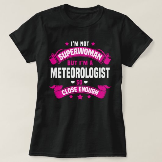 Meteorologe T-Shirt (Design vorne)