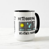 Meteorologe Weather Prophet Tasse (VorderseiteRechts)