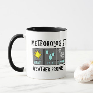 Meteorologe Wetterprophet Tasse