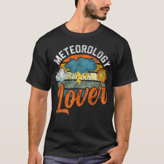 Meteorologe Wettervorhersage Meteorologie T-Shirt