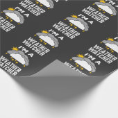 Meteorologe Wetterwetter Meteorologie Geschenkpapier (Ecke)