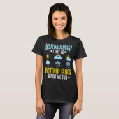 Meteorologe wittern gerne mit mir über mich T-Shirt (Vorne ganz)