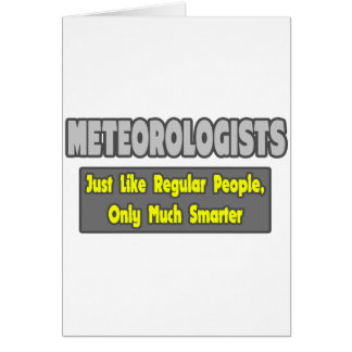 Meteorologen... schlauer