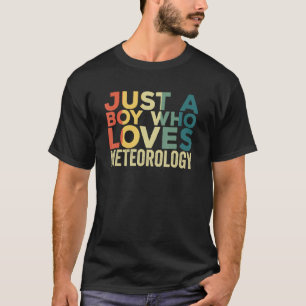 Meteorologie Apparel Future Meteorologe für Men K T-Shirt