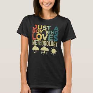 Meteorologie Apparel Future Meteorologe für Men K T-Shirt