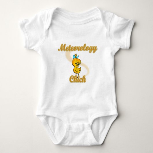 Meteorologie Baby Strampler (Vorderseite)